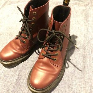 Burgundy Doc Martens